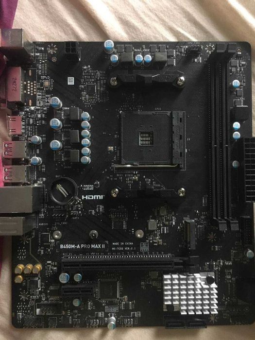 Материнская плата MSI B450M-A pro max ll