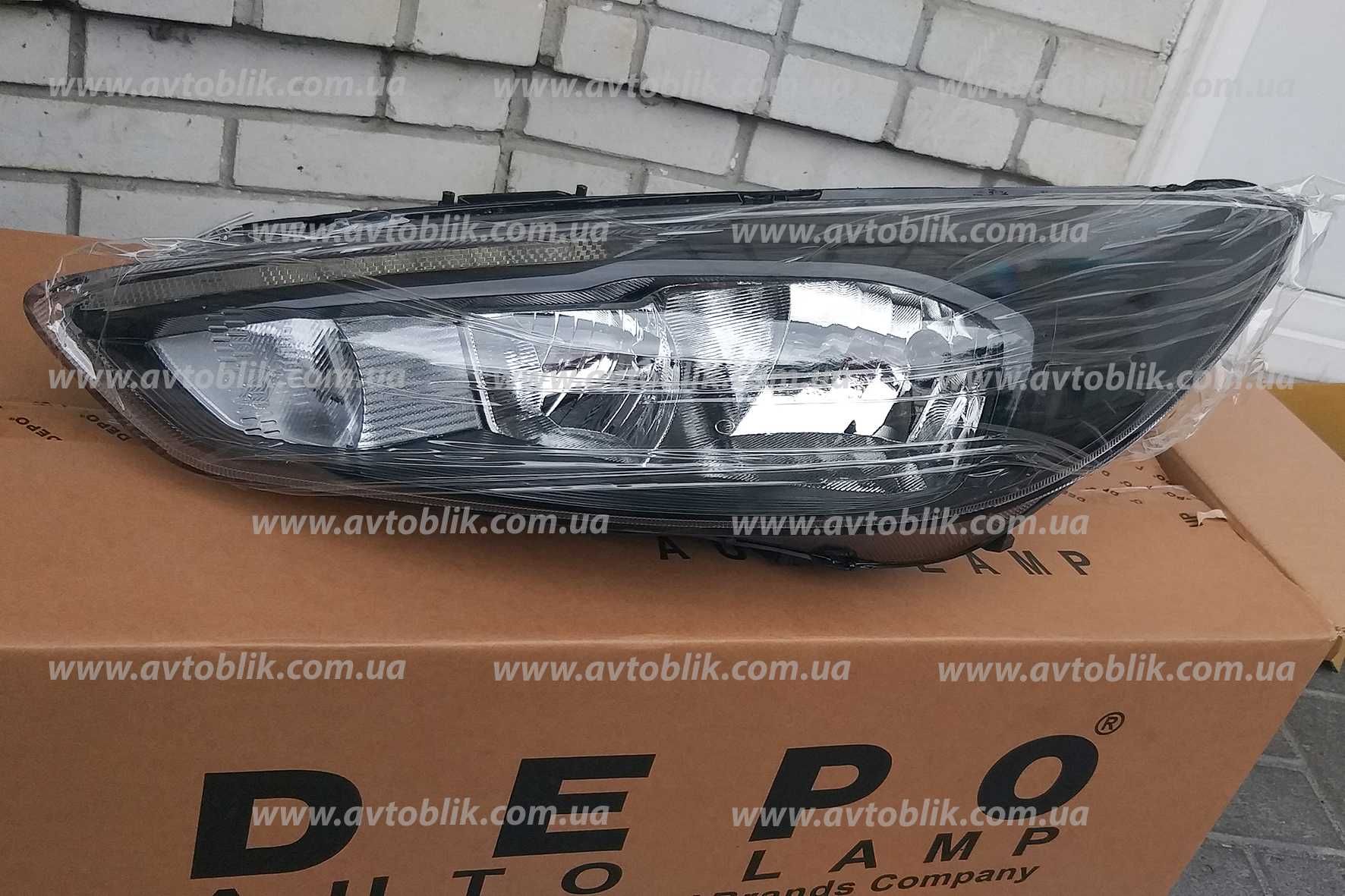 Передняя фара Ford C-Max, Fiesta, Focus, Mondeo, Fusion, Kuga, Escape