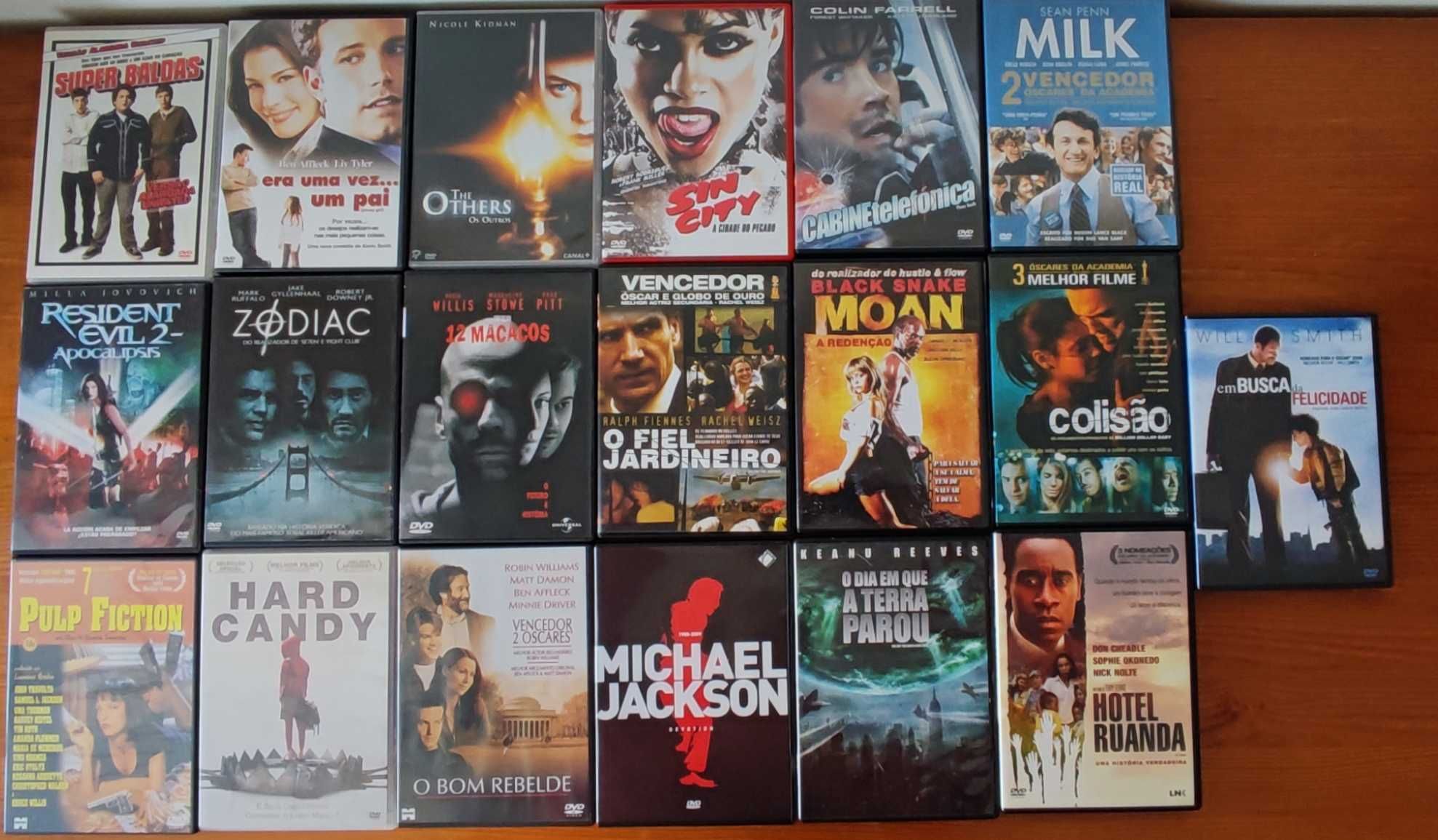 Filmes em DVD (lote)