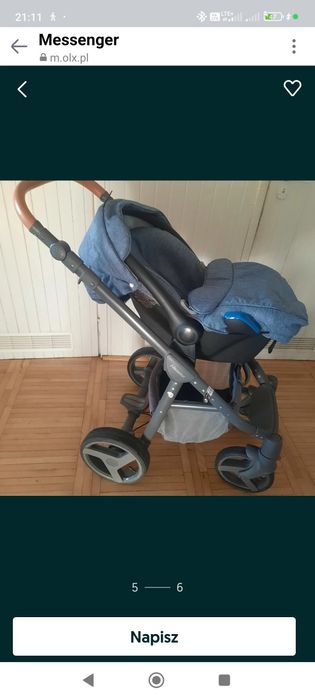 Wózek dziecięcy  2w1