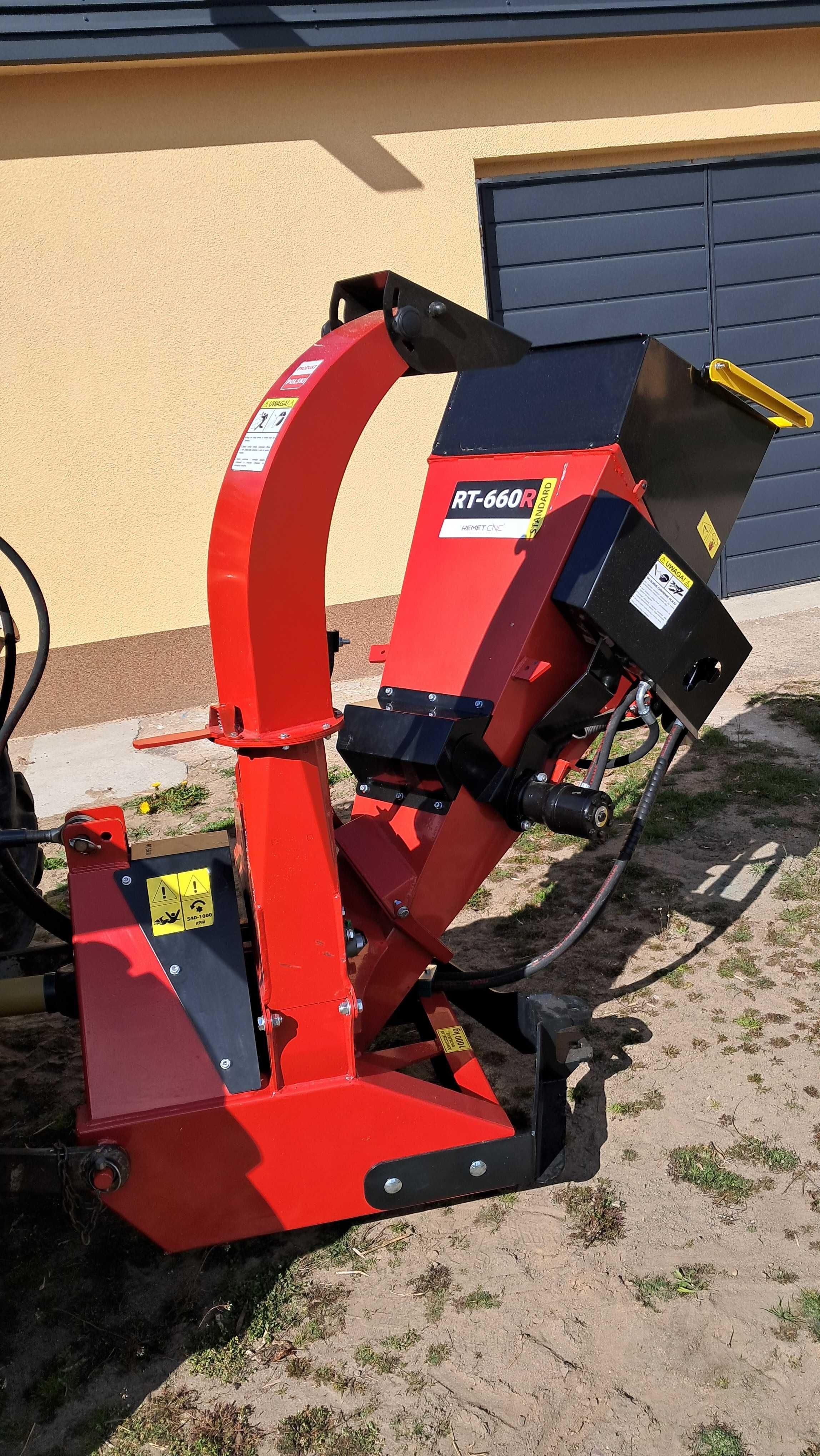Rębak Tarczowy RT-660R + Noże 8 szt + Dwa Wały WOM