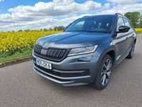 Skoda Kodiaq Gwarancja 08/2024 nowy rozrzad intercooler szyba czołowa Full opcja