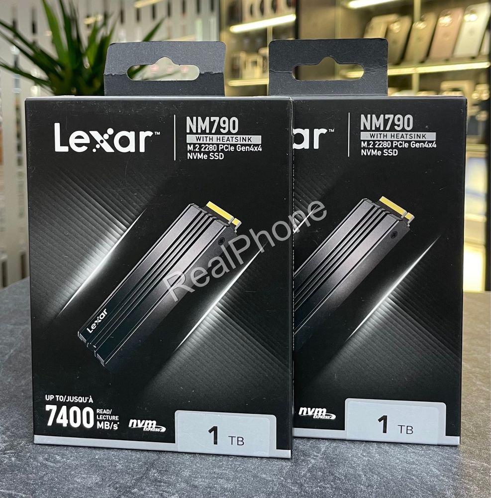Внутрішній SSD накопичувач Lexar NM790 1TB