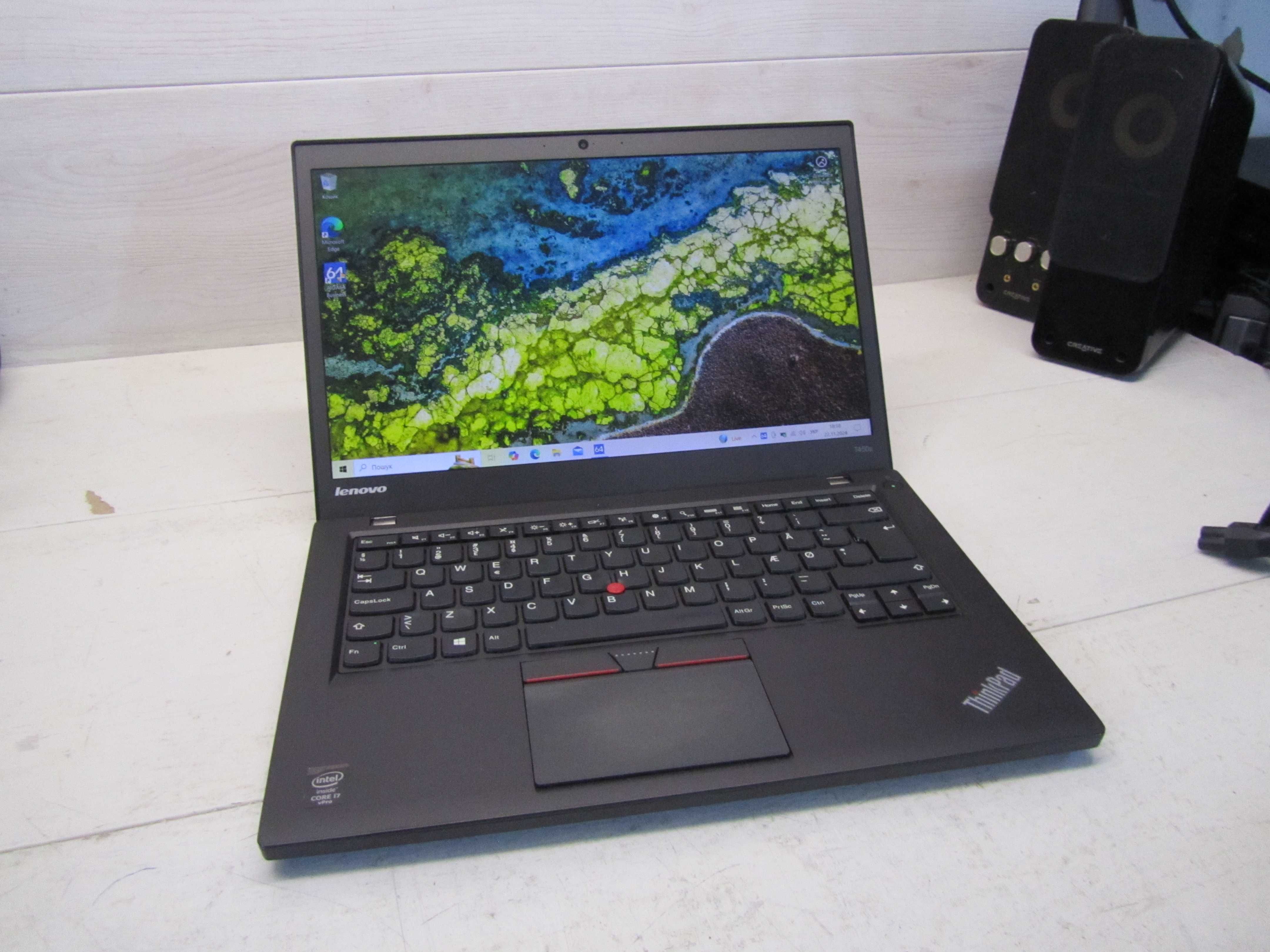 Lenovo ThinkPad T450s i7-5600U 8GB DDR3 SSD 256GB