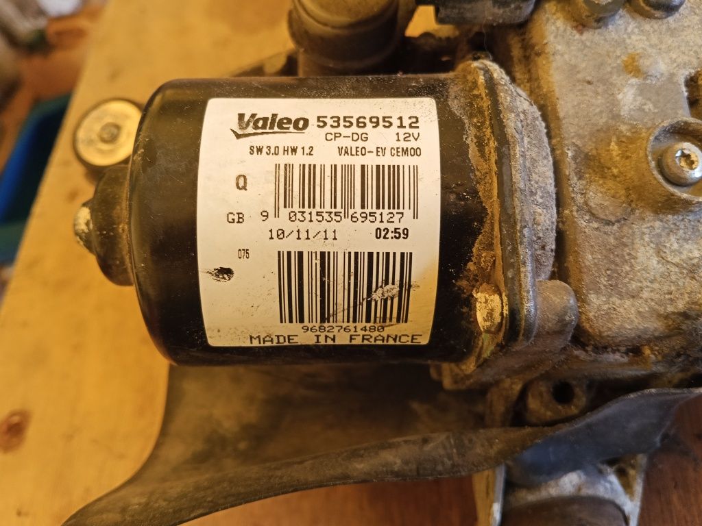 Silnik wycieraczki prawy przód citroen C5 x7 III