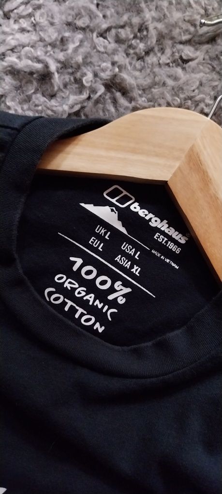 Berghaus koszulka męska w granatowym kolorze L