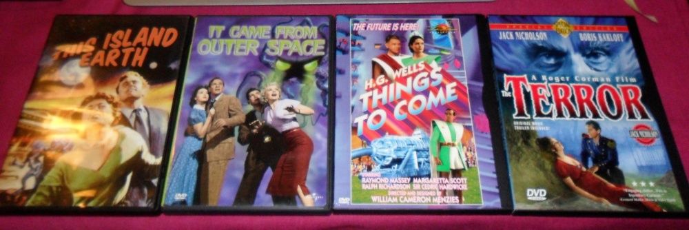 4 dvd SCI-FI Horror 60 Classicos Roger Corman It Came From outer Space