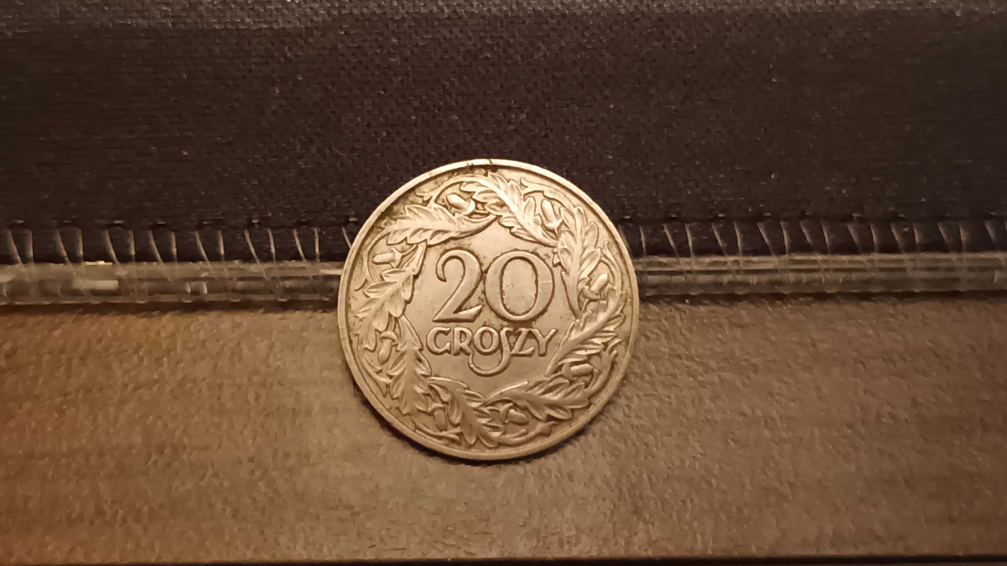 Moneta 20 groszy Polska 1923 Stan Kolekcjonerski