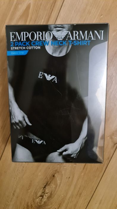 Armani Tshirt 2 pack. Rozmiar L