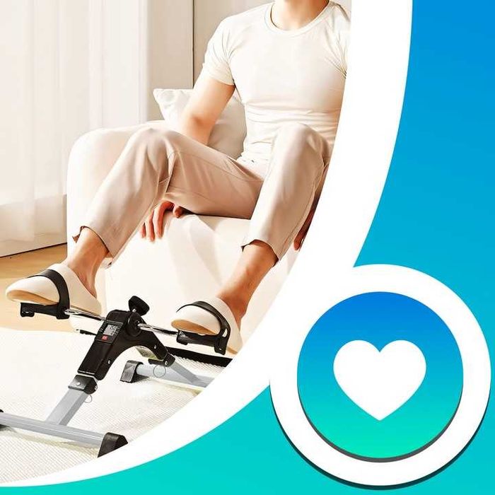 Rotorek rehabilitacyjny rotor rowerek treningowy wyświetlacz składany