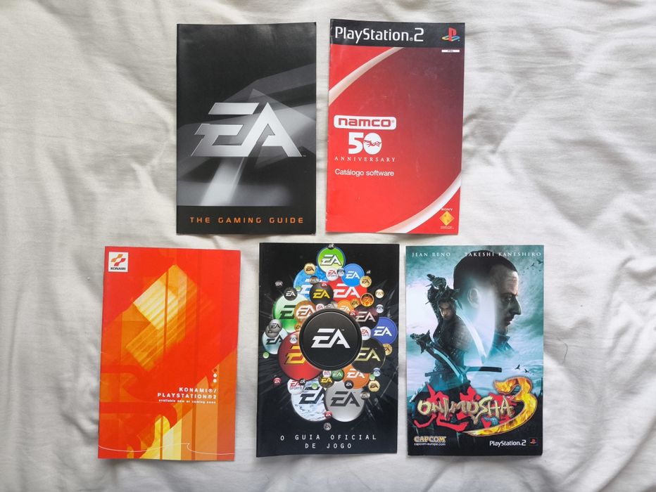 Vários Manuais/Labels/Capas PlayStation 2 (PS2)