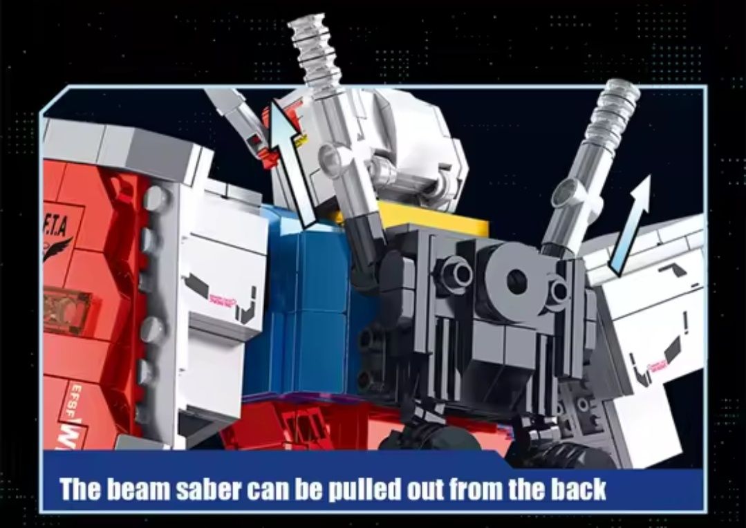 Конструктор Mecha BB804 Робот Ancestor Storm