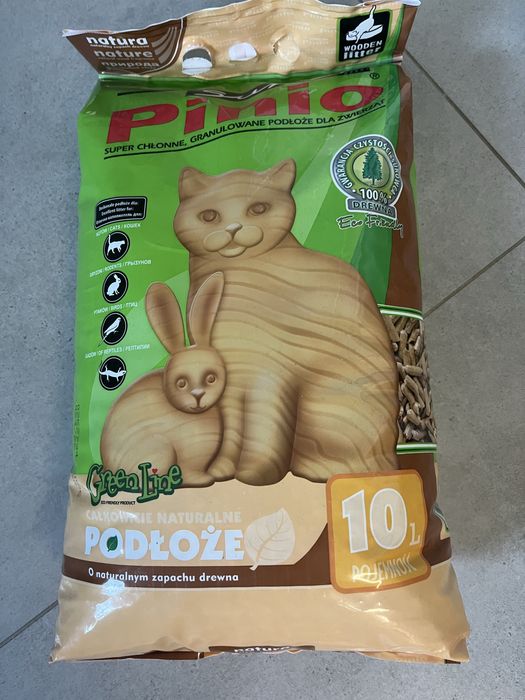 Żwirek drewniany PINIO+ sianko