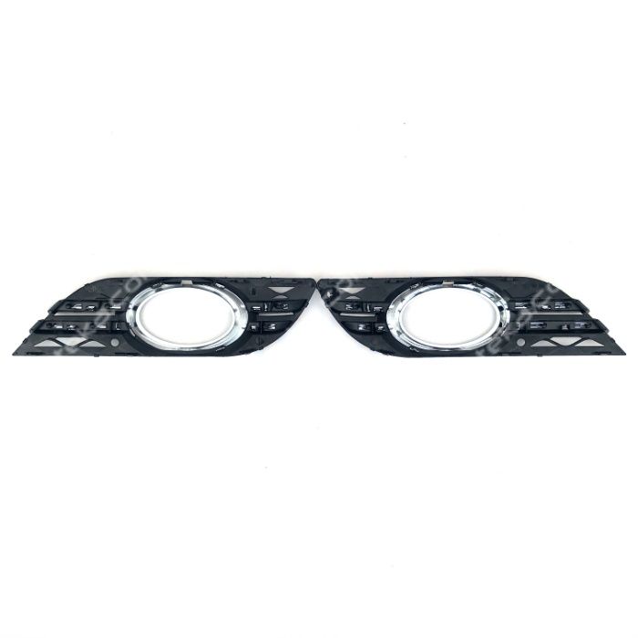 Хром накладка решетка туманки mercedes e-class w211 рестайлинг