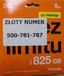 Łatwy numer, złoty numer, Starter Orange