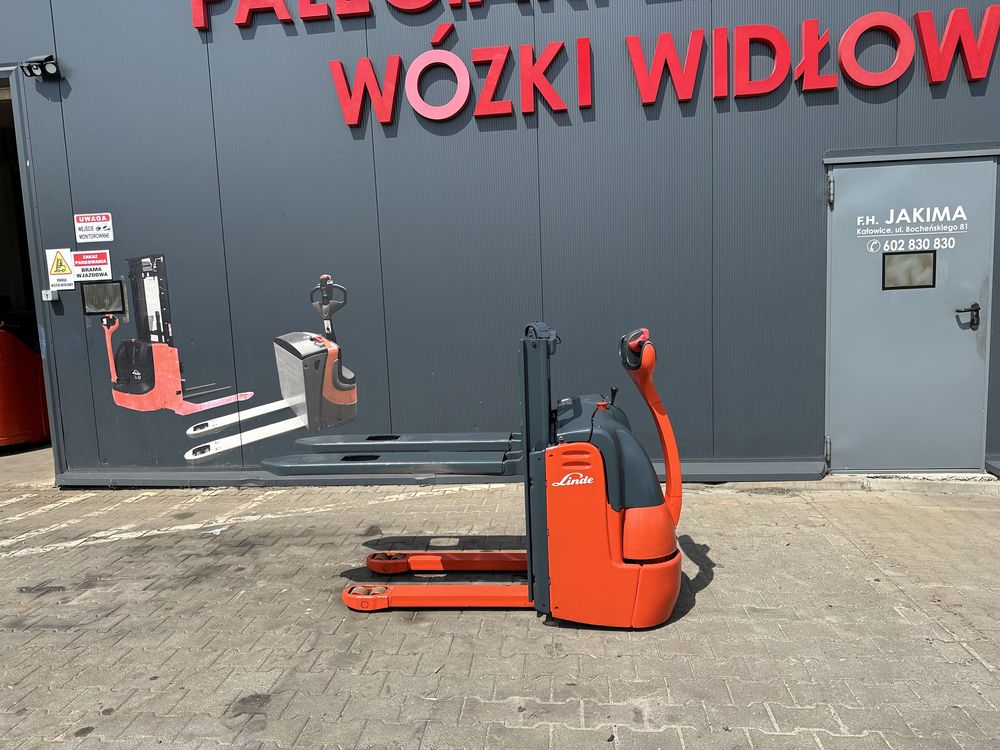 Paleciak elektryczny Linde 70 cm 1000 kg najmniejszy paleciak
