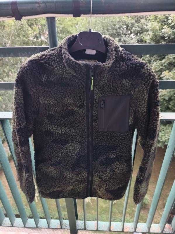 Bluza polarowa moro dziecięca 9-10 lat