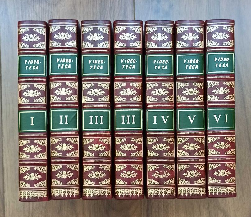 Caixas para cassetes VHS - Tipo livro