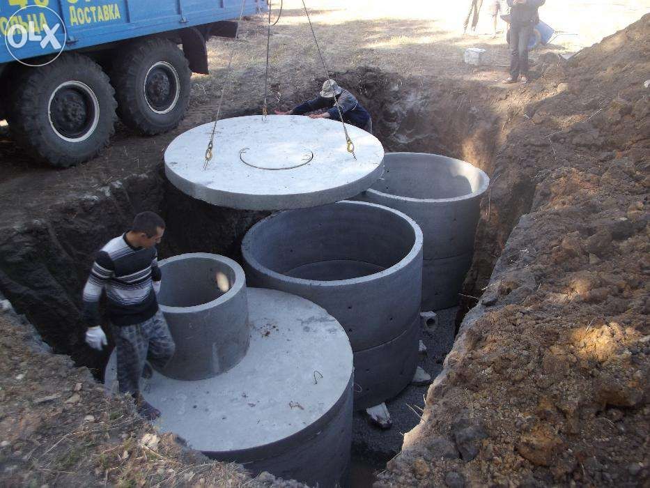 Кільця бетонні для каналізації