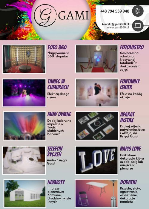 fotobudka 360, wideobudka 360 + AKCESORIA