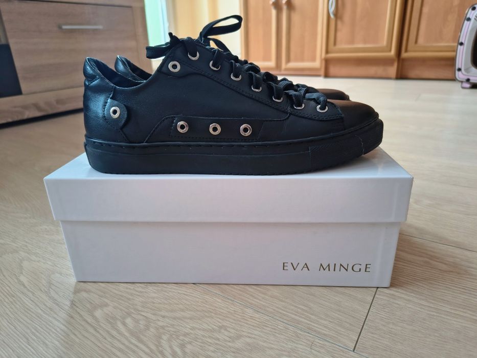 Ewa Minge 40 damskie sneakersy czarne