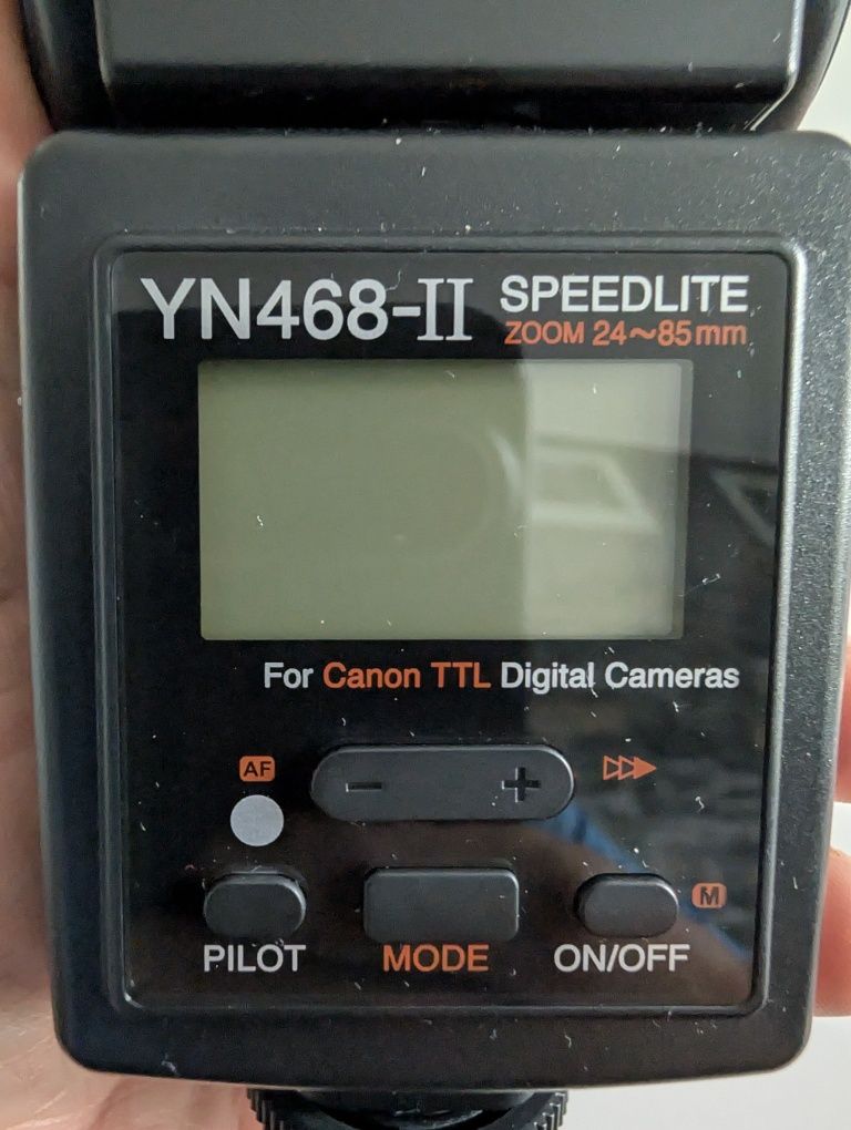 Lampa błyskowa do aparatu Canon, speedlite YN468-II