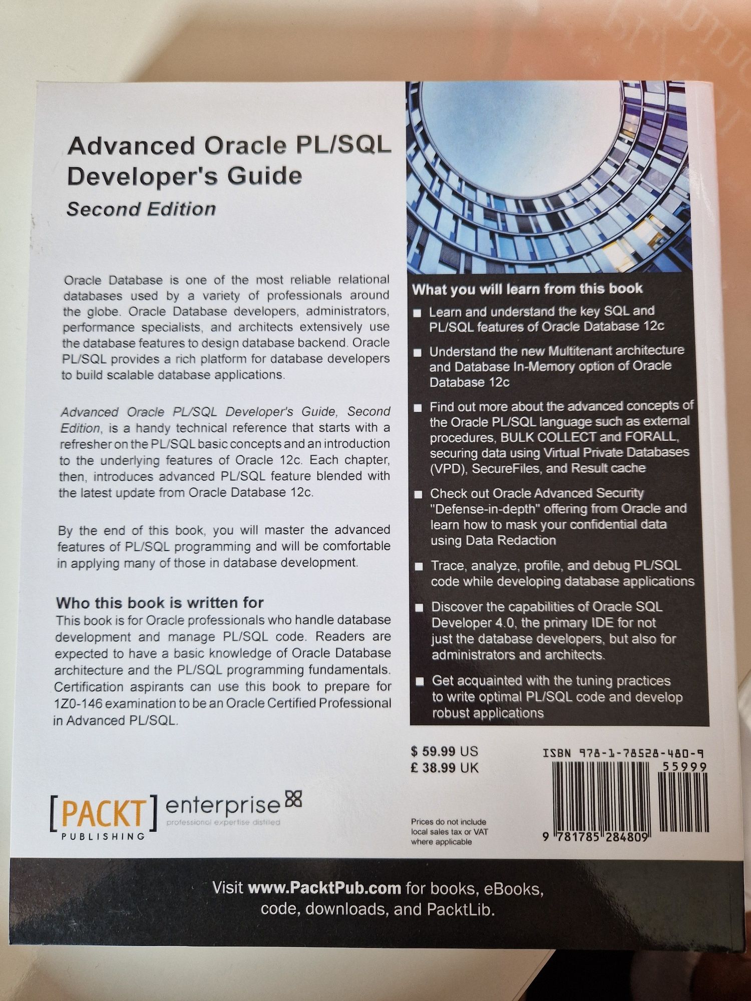 Advanced Oracle PL/SQL Developer's Guide 12c