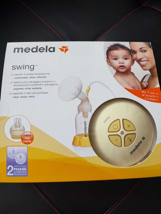 Polecam Laktator Medela Swing, gratis butelki oryginalne.