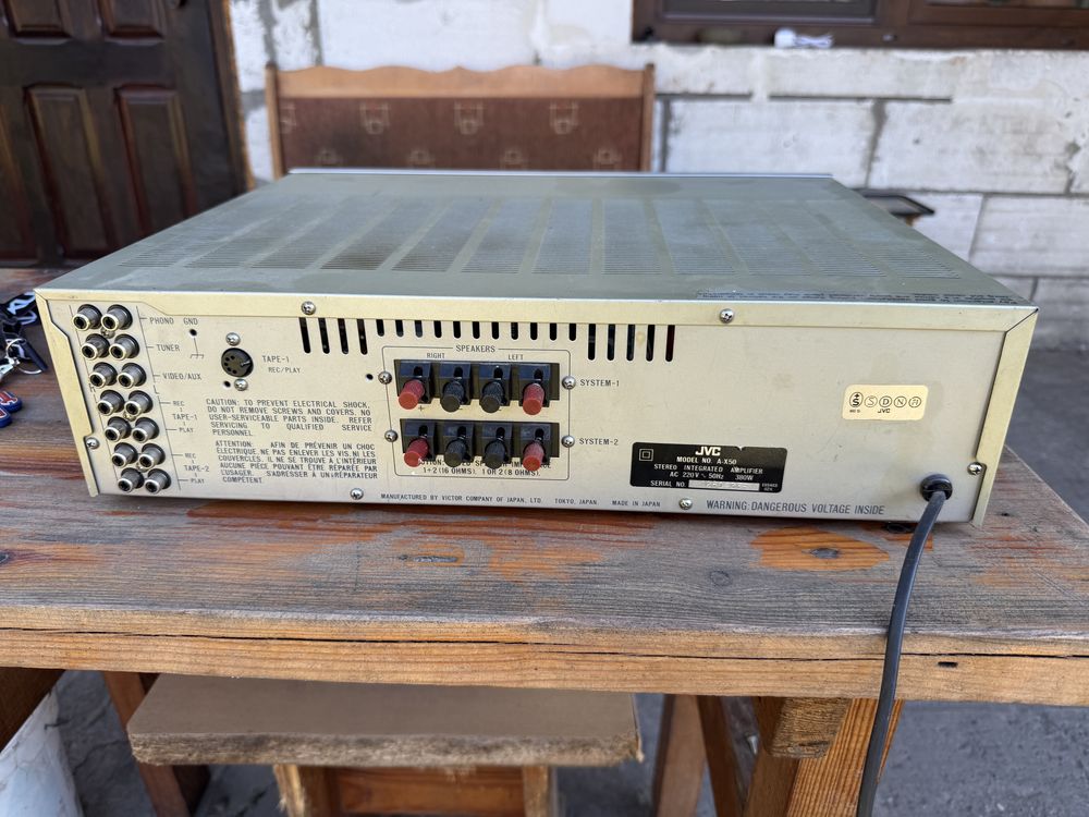 Wzmacniacz jvc ax50