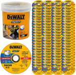 Zestaw 100 SZTUK DEWALT Tarcza Tnąca do Metalu Stali