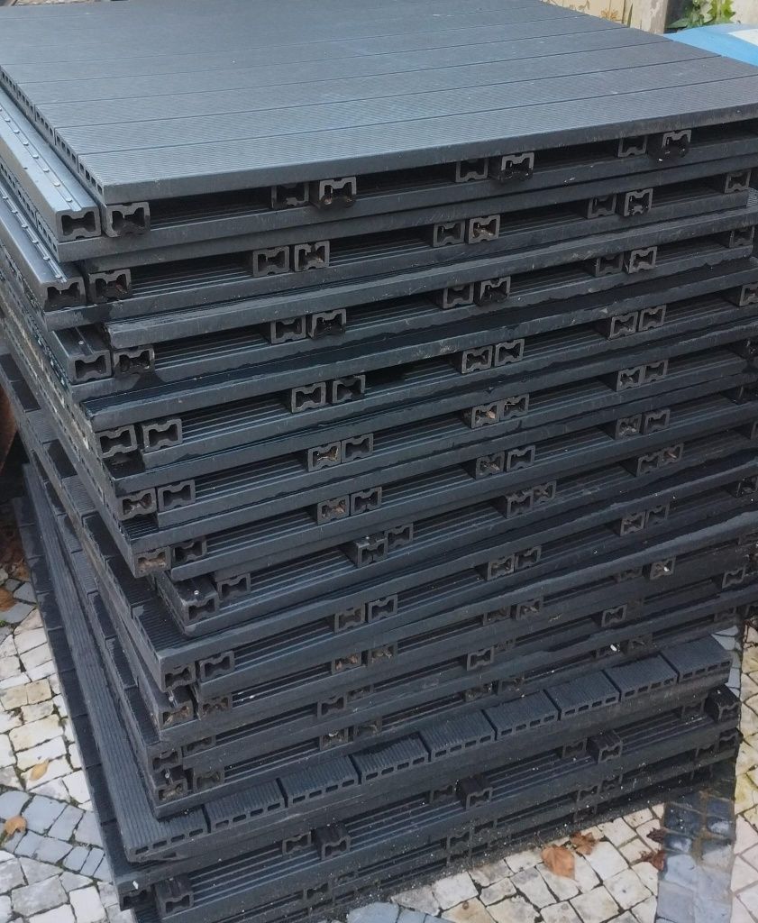 Deck composite antracite