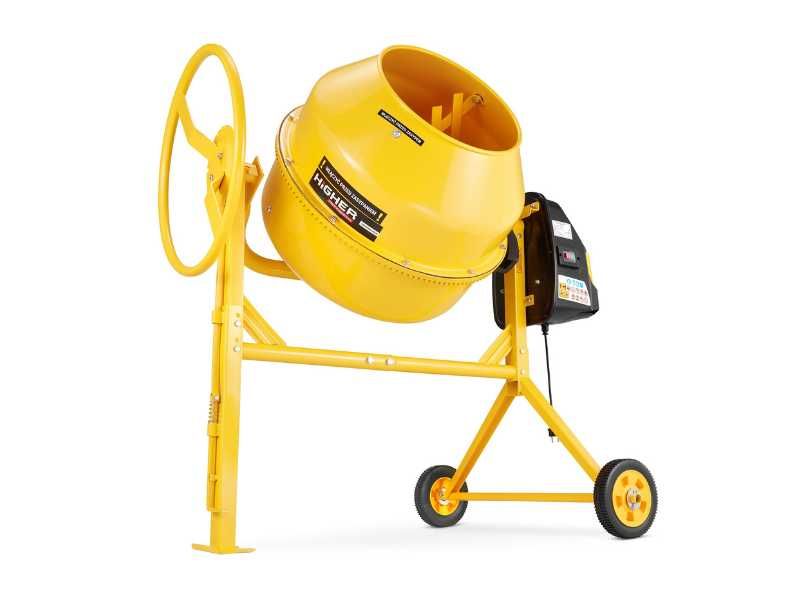 Betoniarka wolnospadowa mieszalnik HIGHER PROFESSIONAL 160L 230V 1300W