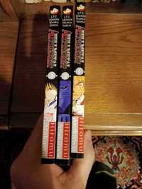 Komiksy Fullmetal alchemist Hiromu Arakawa numery 1, 2, 3.