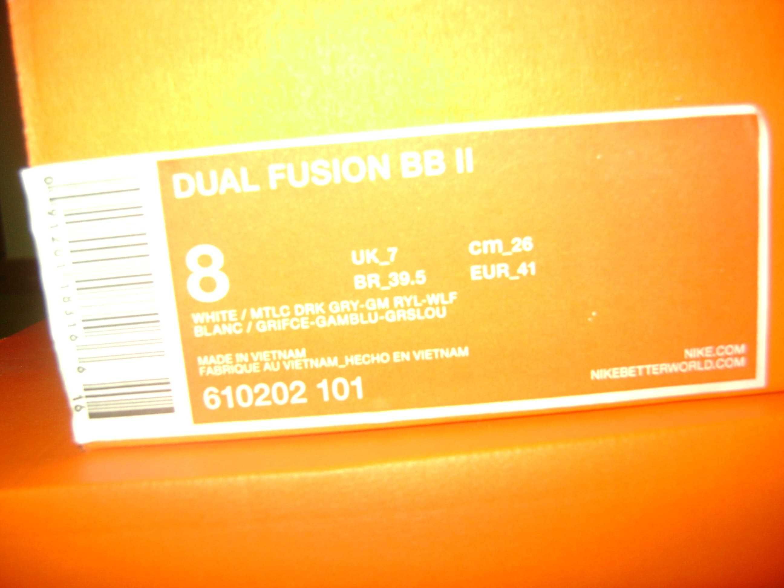 Sapatilhas Nike Dual Fusion BB II - COMO NOVAS