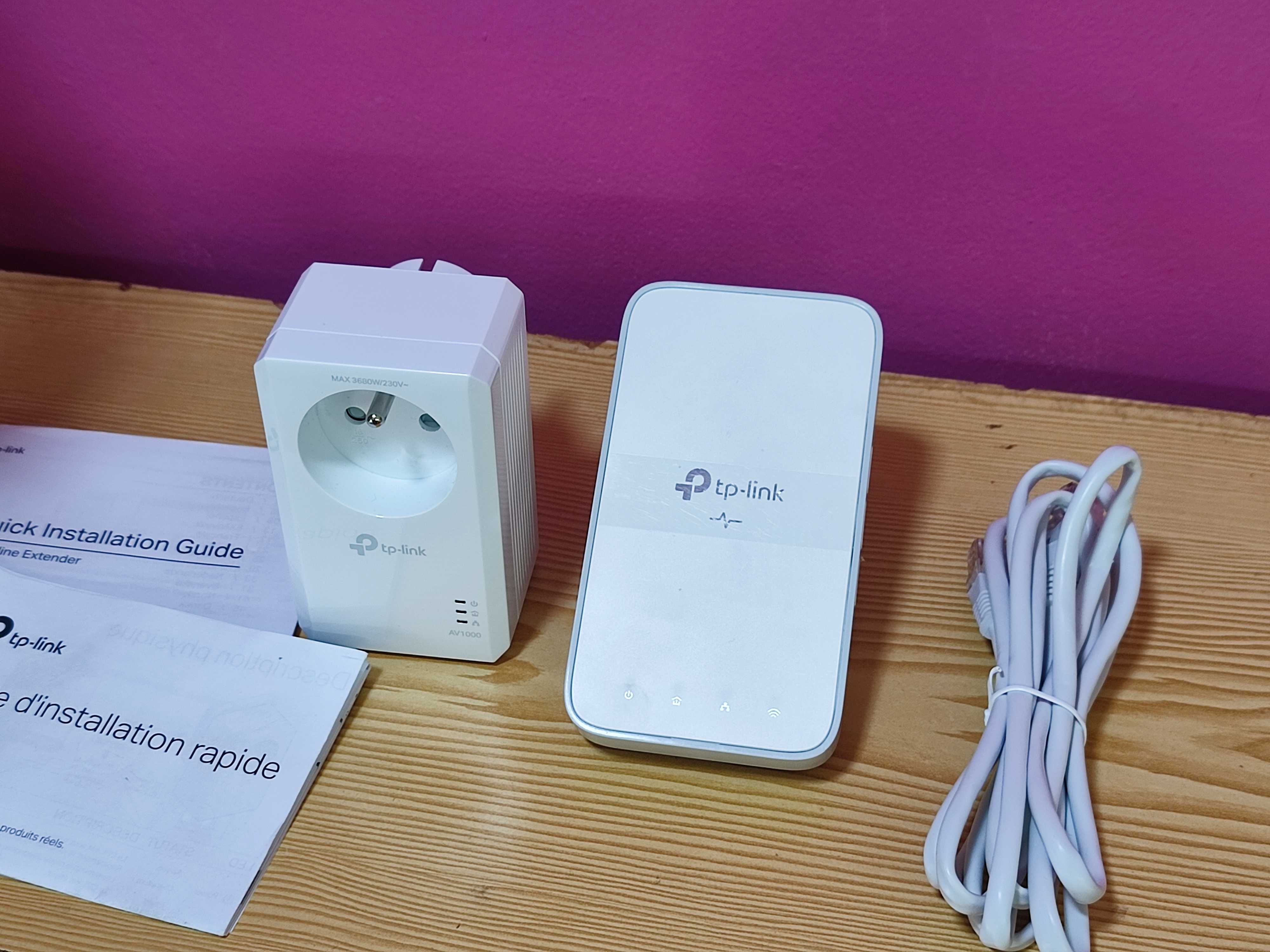 Kit 2x CPL TP-Link AV1000 Wi-Fi Powerline