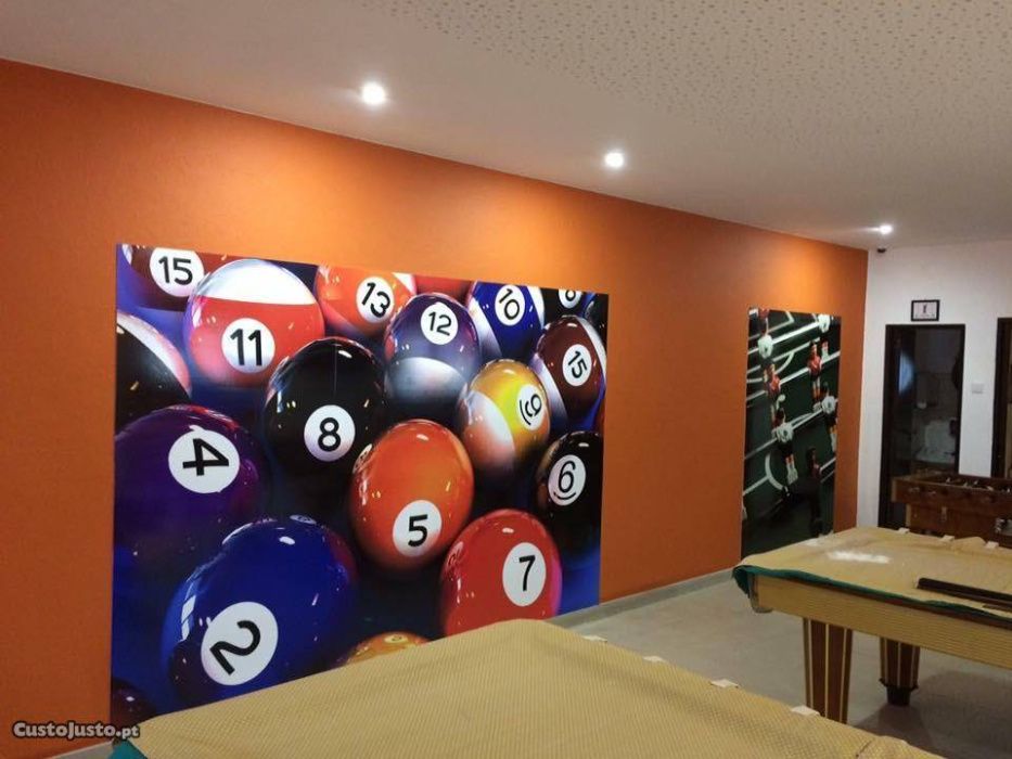 Impressão de vinil, lona e papel em grandes formatos