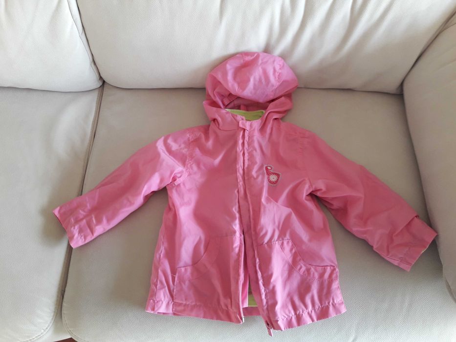 Casaco duplo com capuz