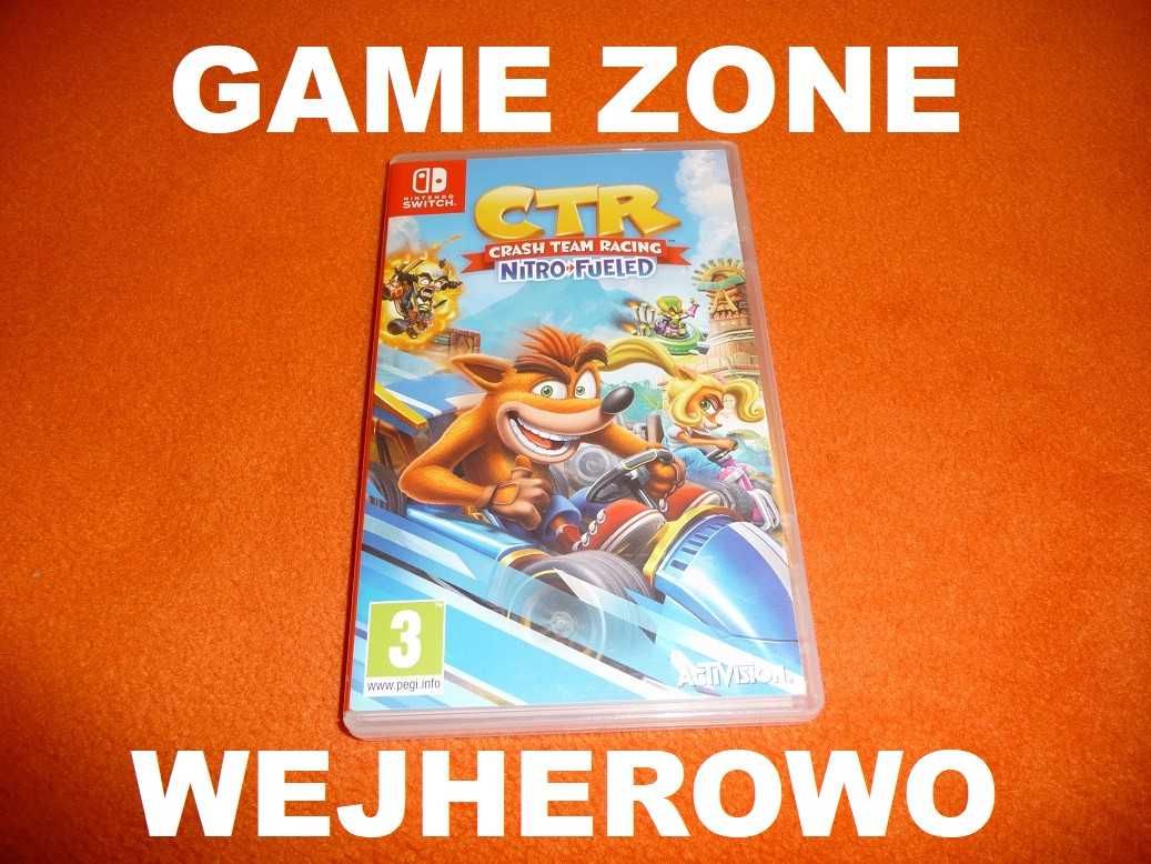 CTR Crash Team Racing Nintendo SWITCH + Lite + Oled = Wejherowo