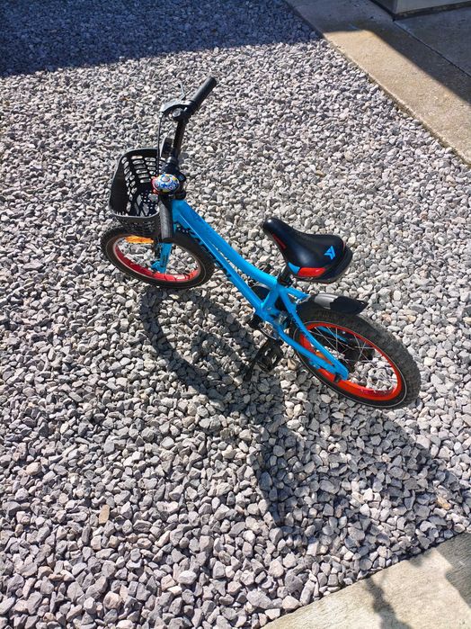 Karbon Rocket 16 cali Niebiesko-czerwony 2023