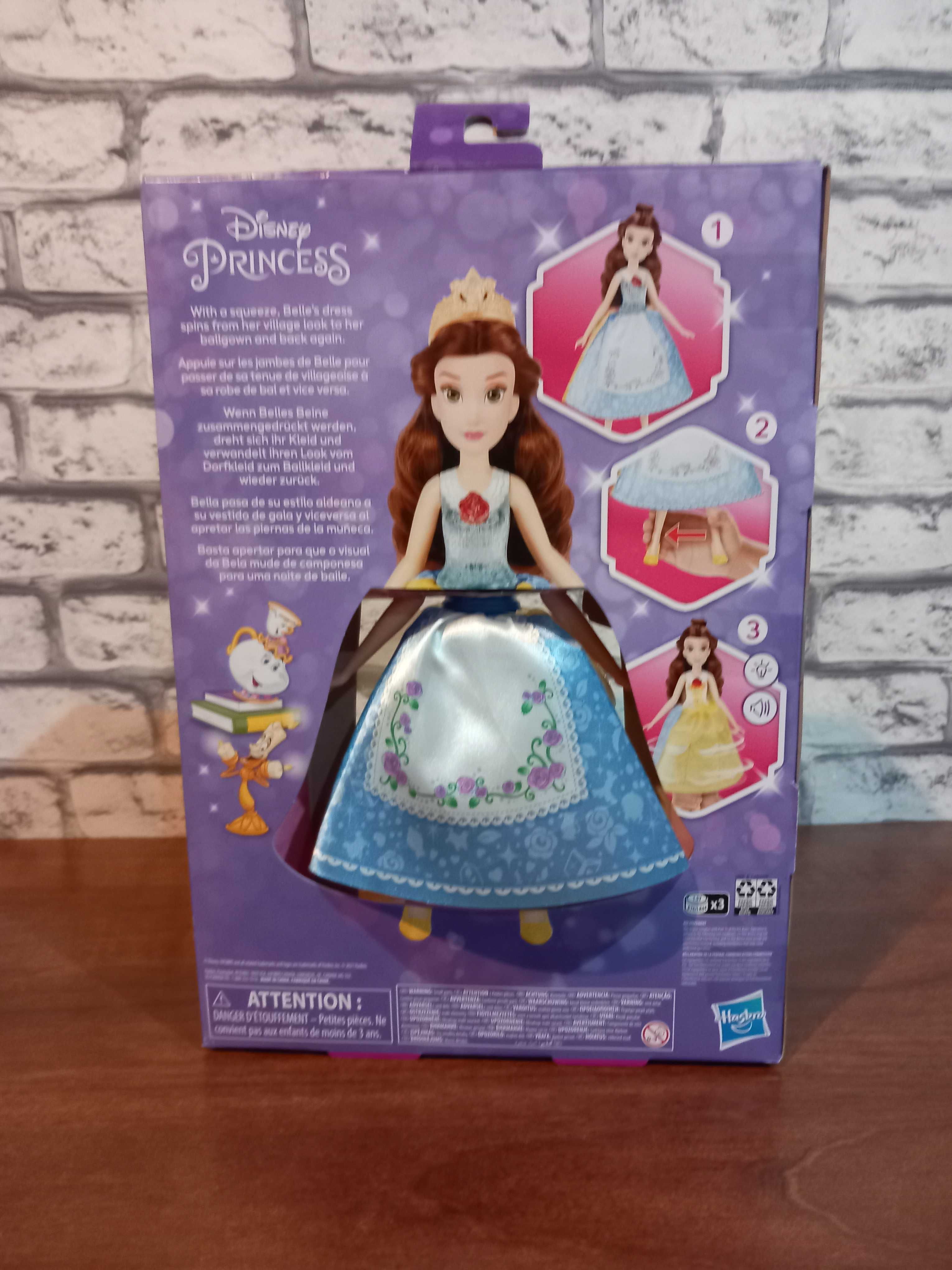 Hasbro Disney Princess - Lalka Bella i jej kreacje