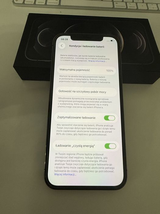 iPhone 12 Pro 256gb Grafit Stan Idealny Bateria 100%