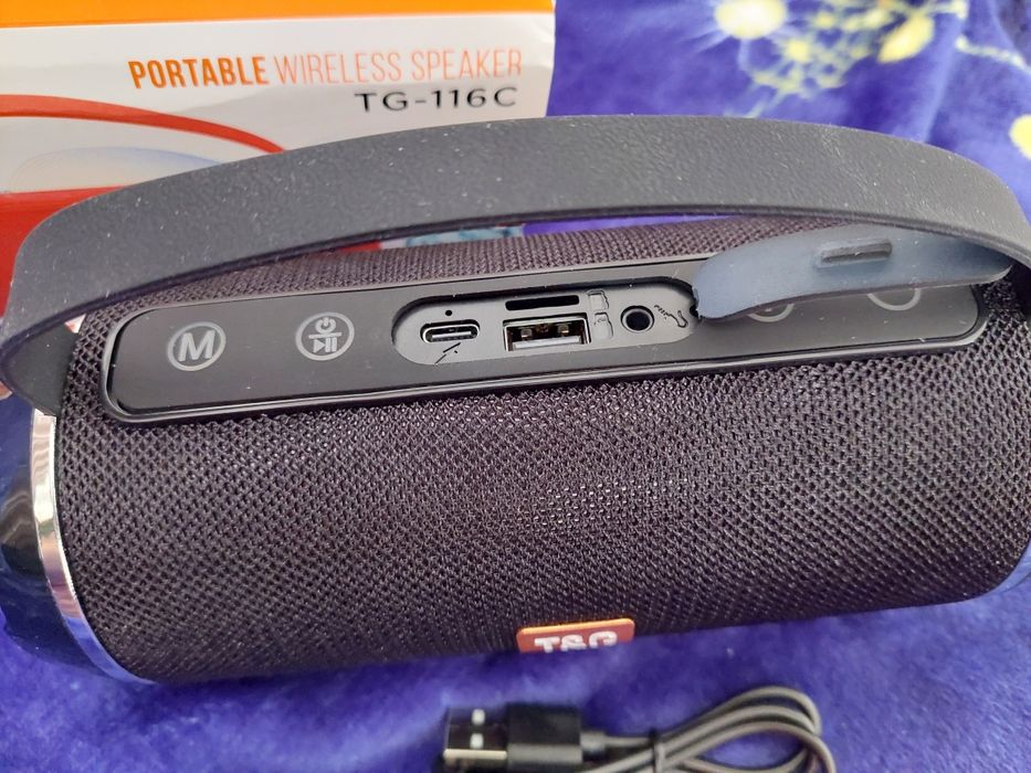 Портативная колонка TG-116 Новая