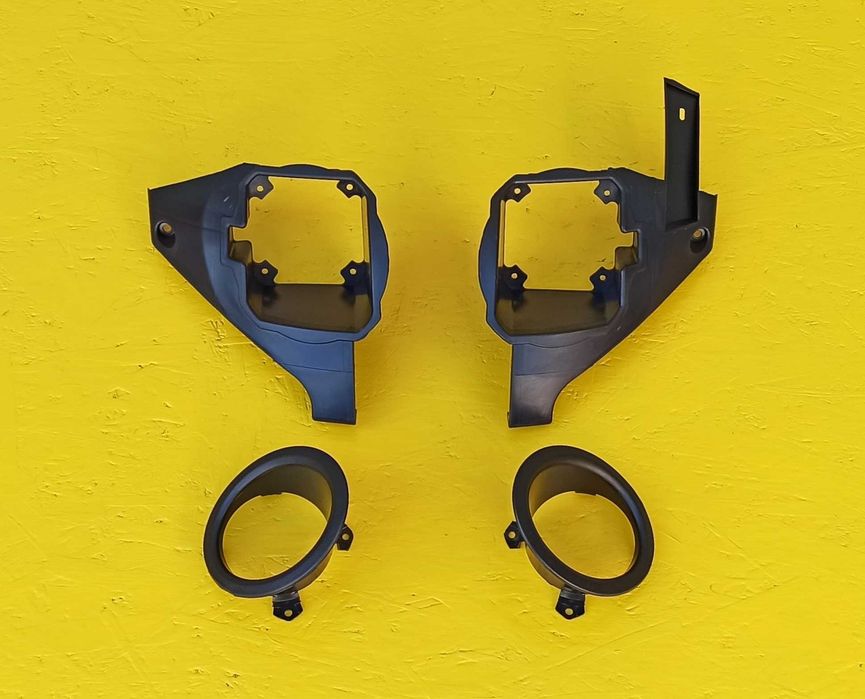 Рамка + Кронштейн для ПТФ на Citroen Berlingo Peugeot Partner 02-08р