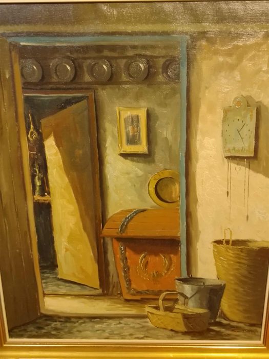 Staty obraz na płótnie Borge Ball (1906 -1979) .