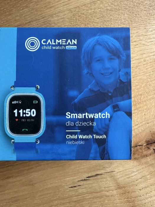Zegarek dla dziecka Calmean niebieski