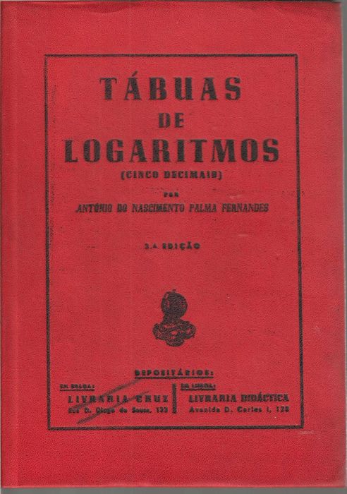 Tábuas de Logaritmos (cinco decimais)