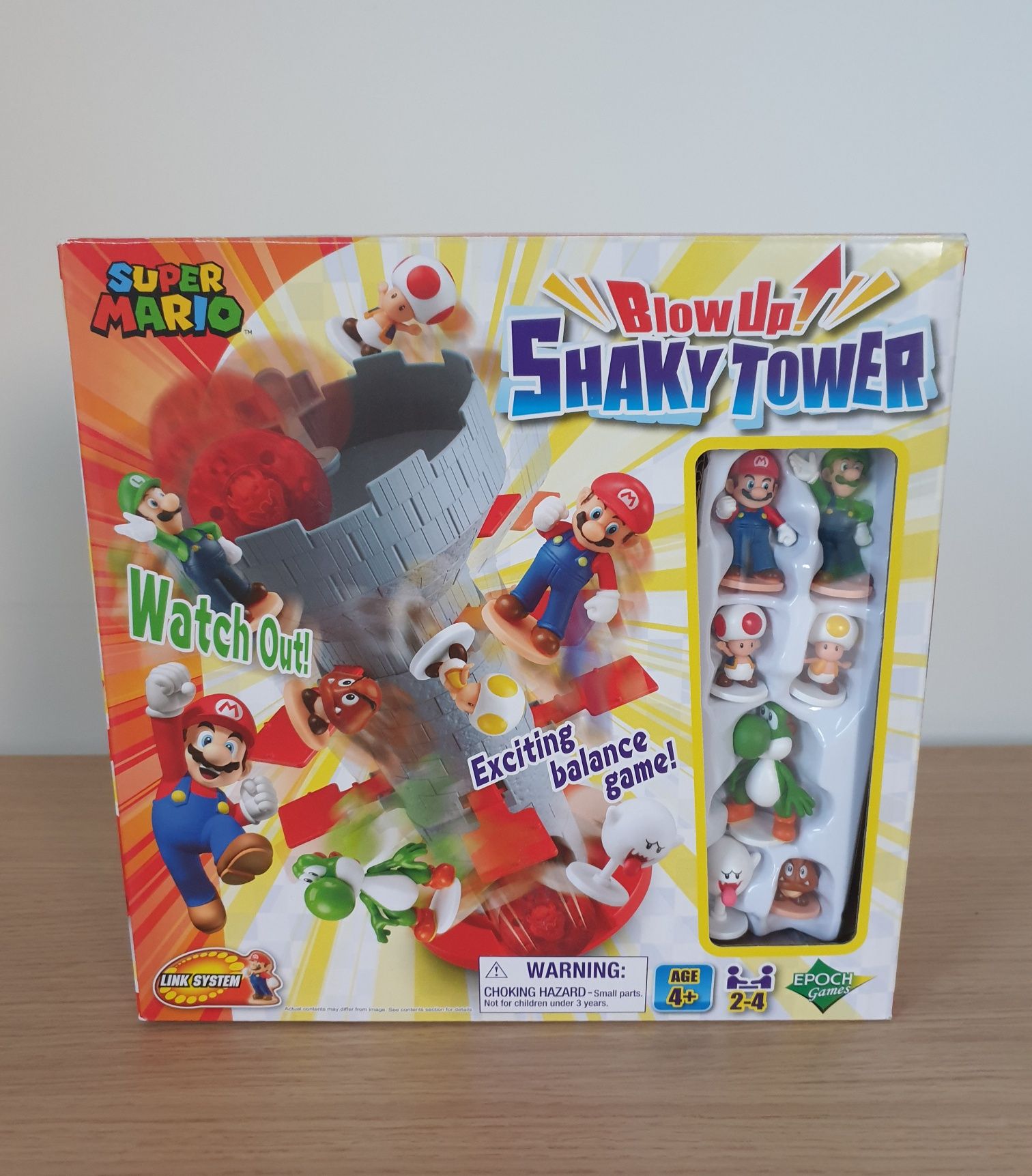 Gra zręcznościowa SUPER MARIO Rozchwiana wieża