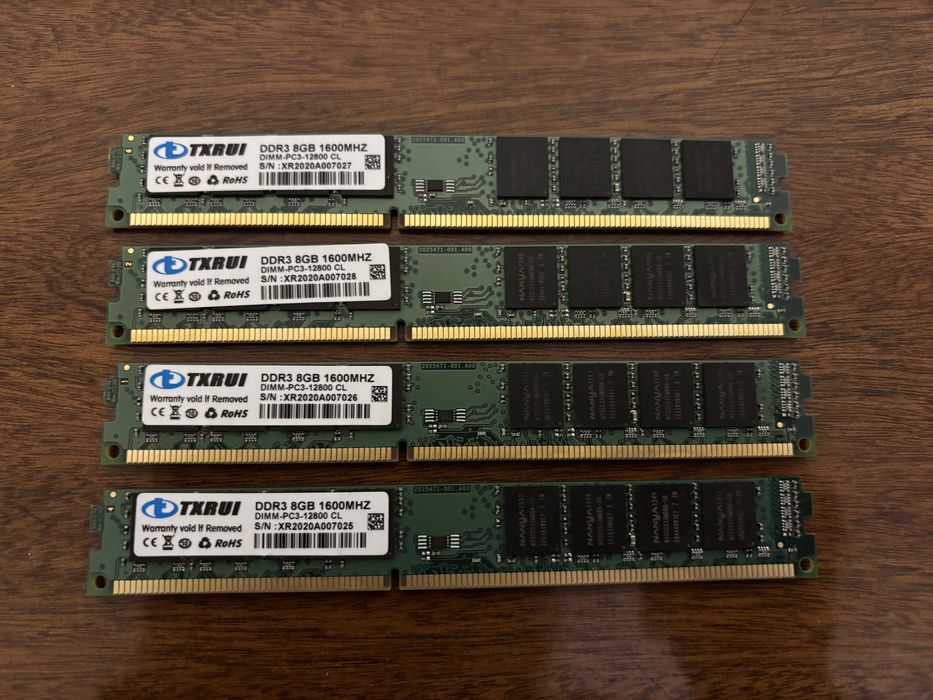 Kości RAM - 8GB DDR3