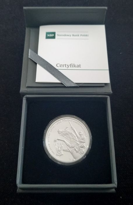 Moneta 100-lecie czynu zbrojnego Polonii a.merykańskiej 2018