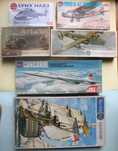 Kits Airfix aviões carro barco